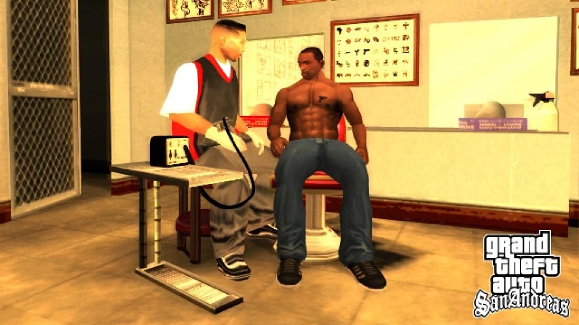 San Andreas offers a plethora of customization options (Image via Rockstar Games)